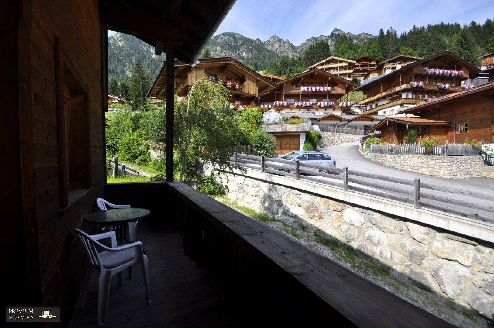 Alpbach - 2 Zimmer Wohnung im 1. OG - Aussicht Balkon 1