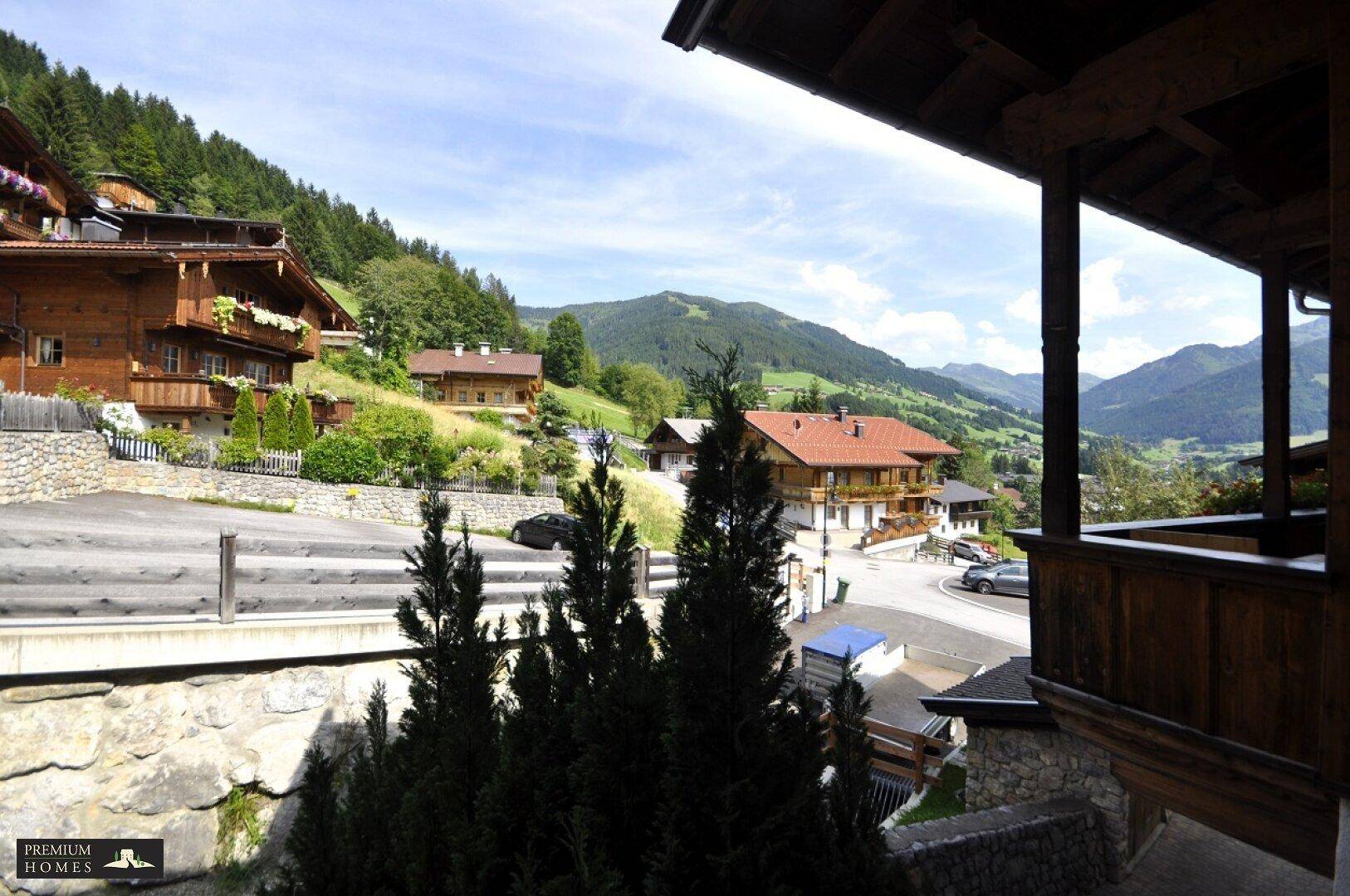 Alpbach - 2 Zimmer Wohnung im 1. OG - Aussicht Balkon 1