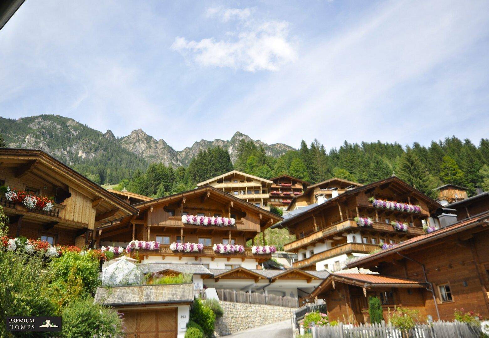 Alpbach - 2 Zimmer Wohnung im 1. OG - Aussicht Balkon 1