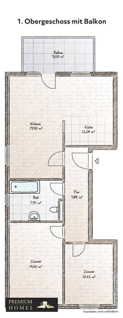 WATTENS - Attraktive 74m² Wohnung - Balkon mit schönem Lichteinfall