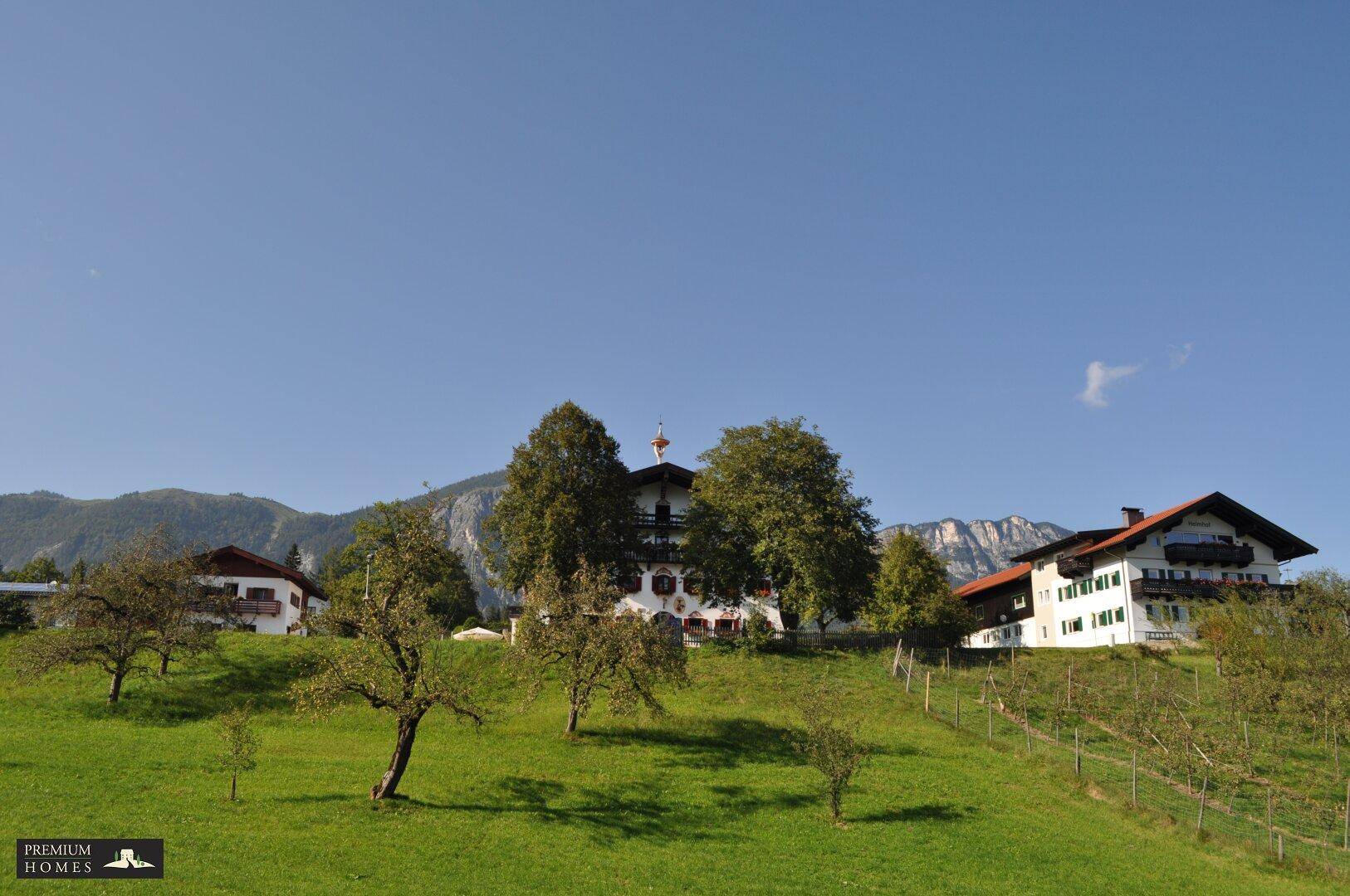 Angerberg-Eigentumswohnung Umgebungsblick in direkter Nähe