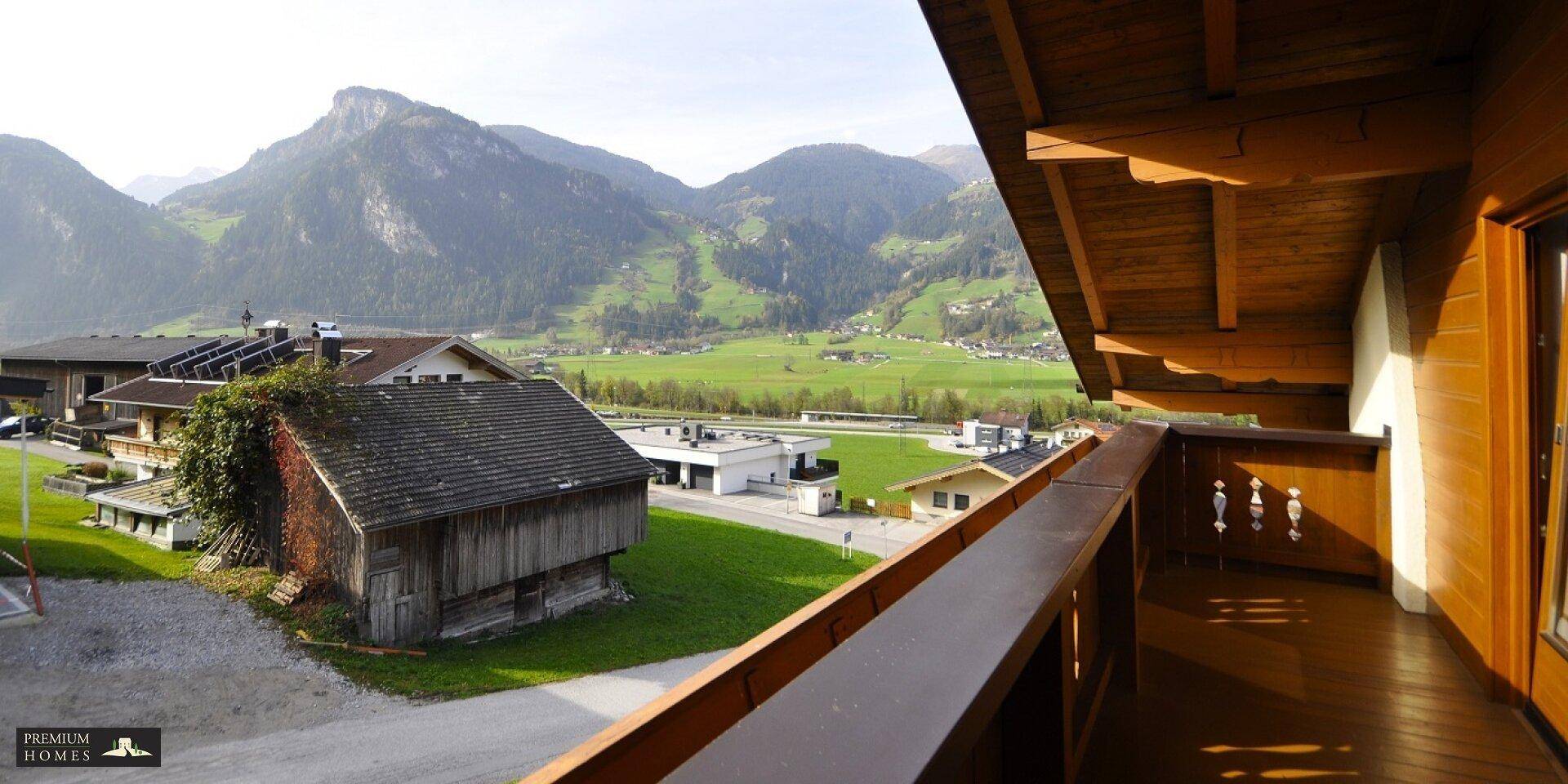 Ramsau im Zillertal - Balkonaussicht - DG