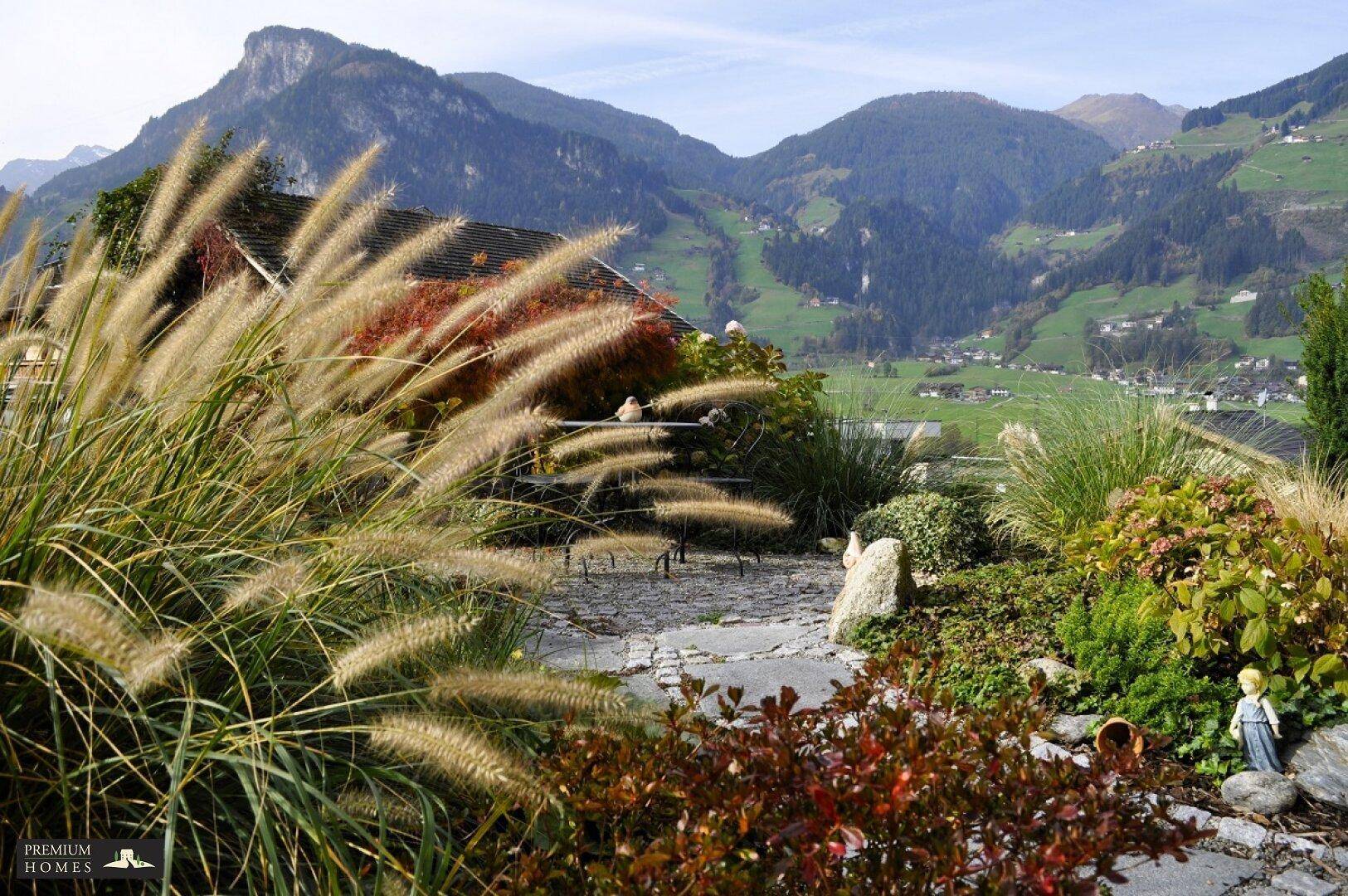 Ramsau im Zillertal - Terrassen-Landschaftsblick