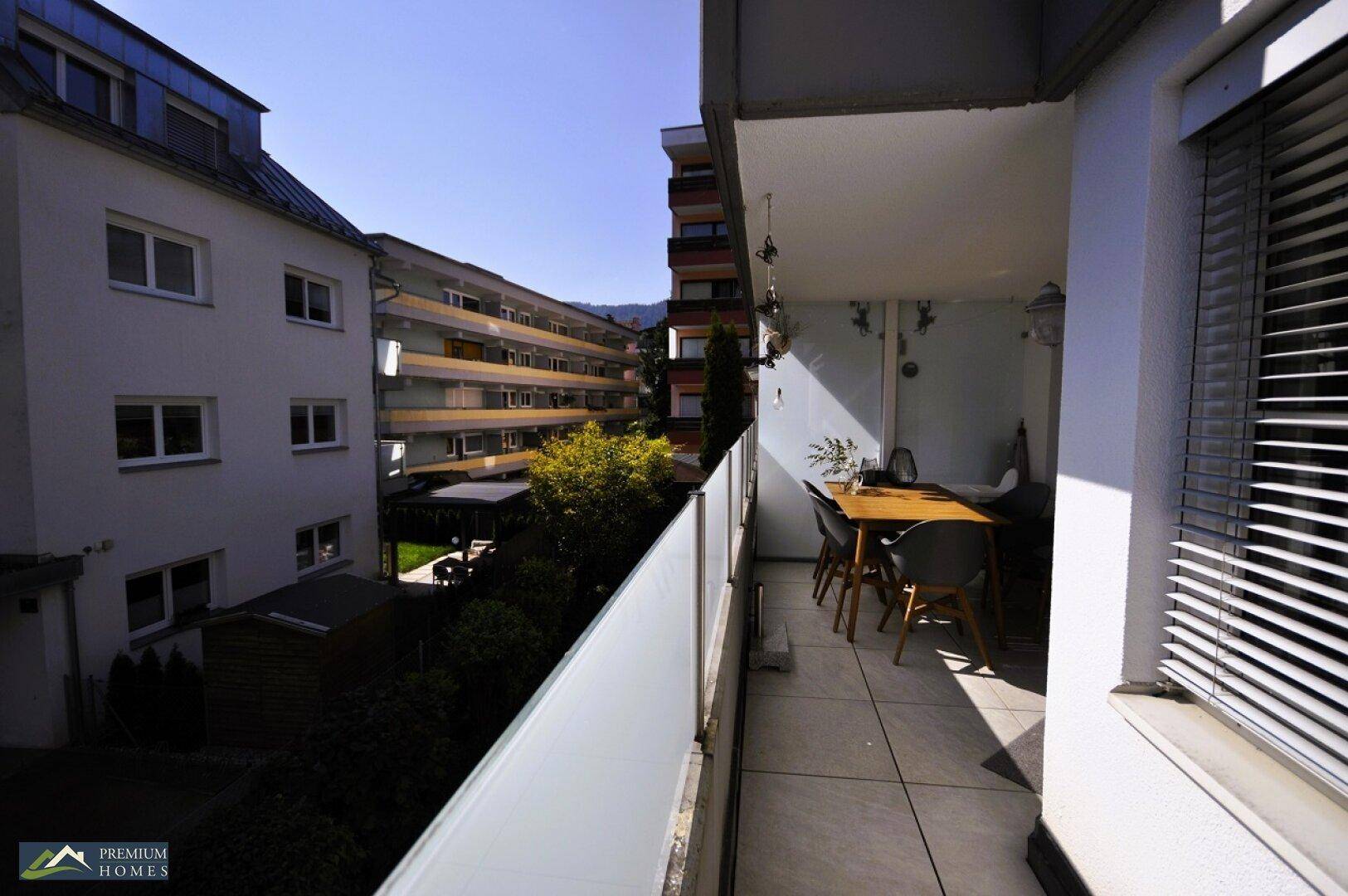 KUFSTEIN - Moderne Maisonette-Wohnung - Terrasse 1 mit Ausblick