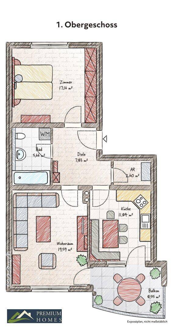 KUFSTEIN - Sparchen - Bezaubernde Eigentums-Wohnung, 2 Zimmer