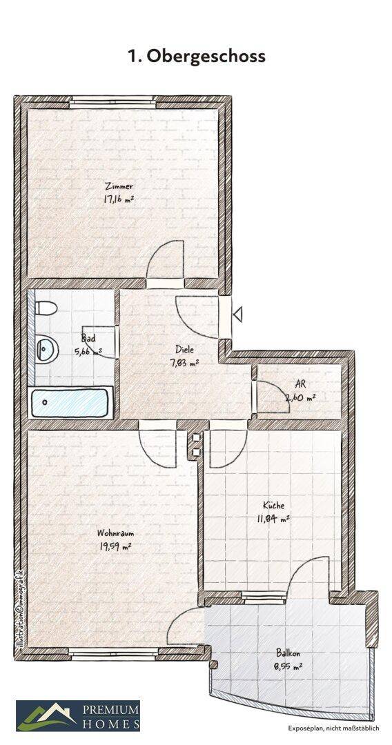 KUFSTEIN - Sparchen - Bezaubernde Eigentums-Wohnung, 2 Zimmer