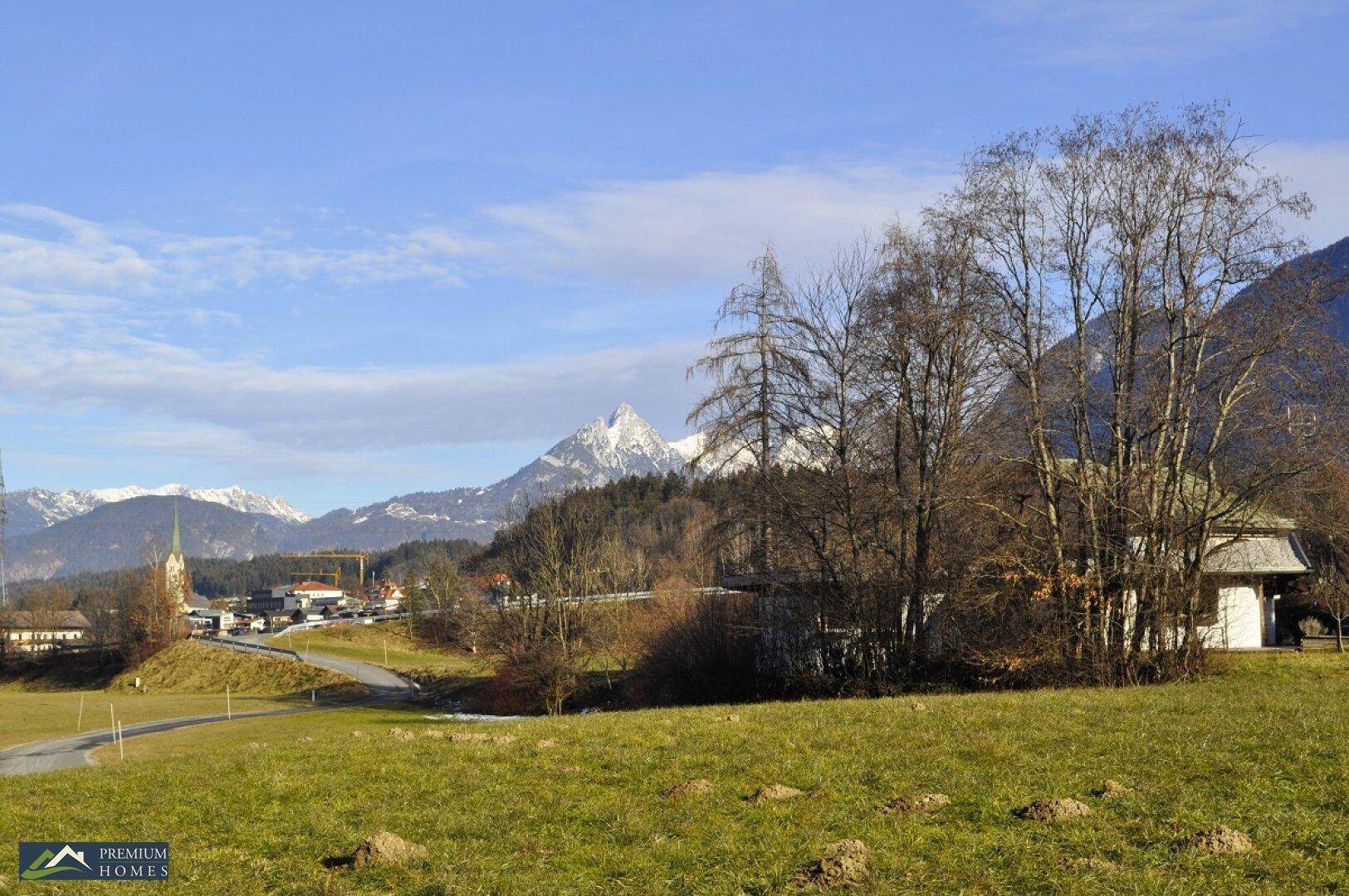 KIRCHBICHL - 726 m² Baugrund - ein Stück Natur - Blick Richtung wilder Kaiser - direkter Nähe