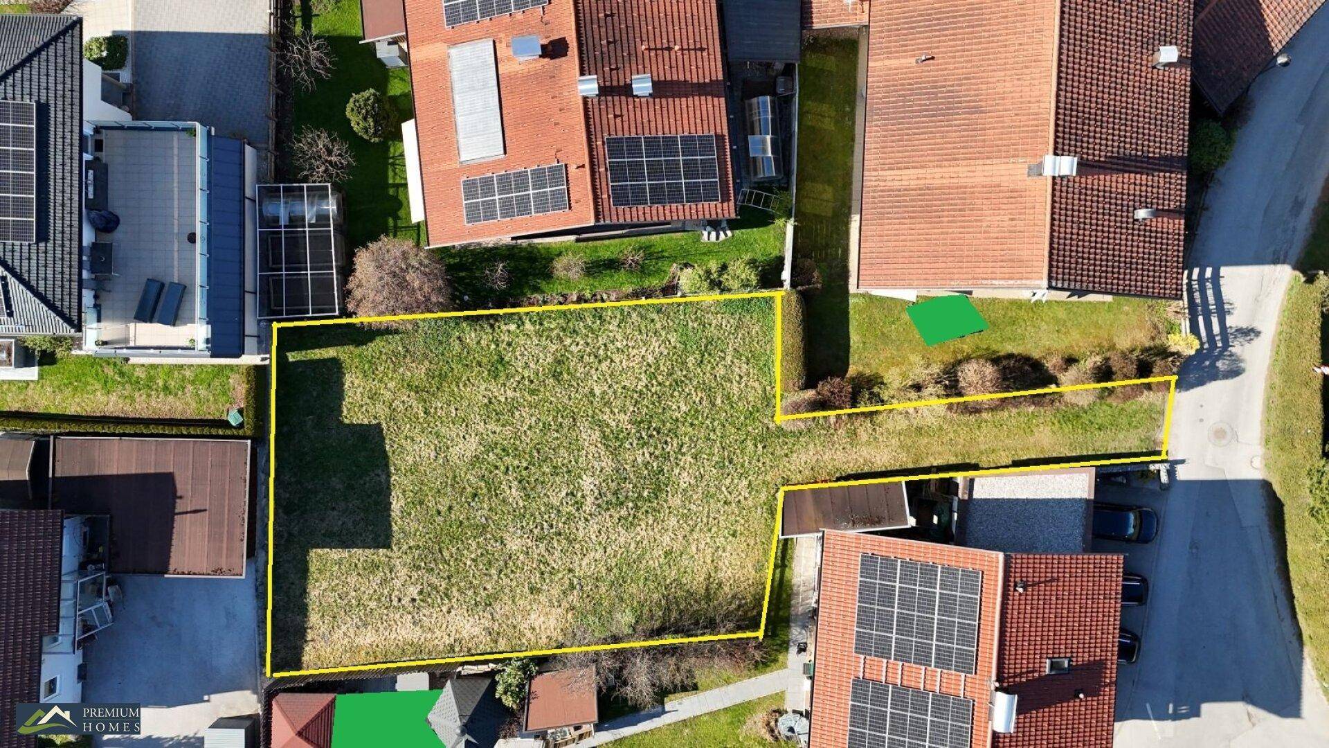 Wildschönau/NIEDERAU - 567 m² Grundstück - Vogelperspektive