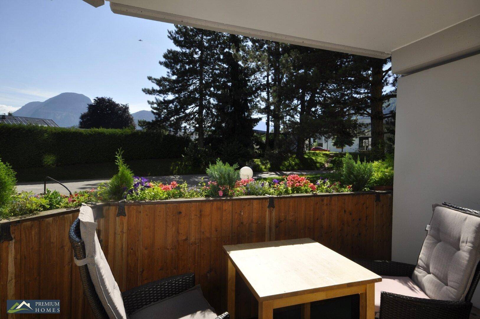 WÖRGL - Anlage-Objekt - gemütlicher Sitzplatz in der Loggia