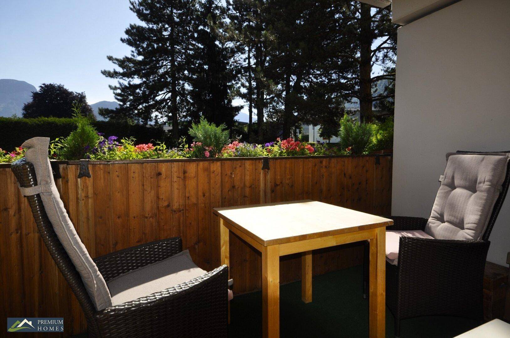 WÖRGL - Anlage-Objekt - gemütlicher Sitzplatz in der Loggia