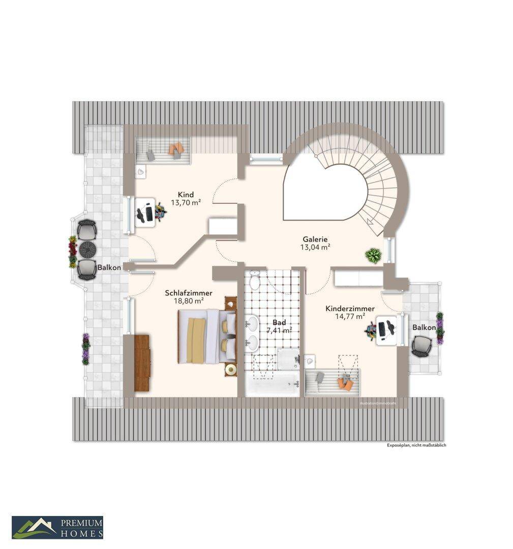Einfamilienwohnhaus mit Garten
