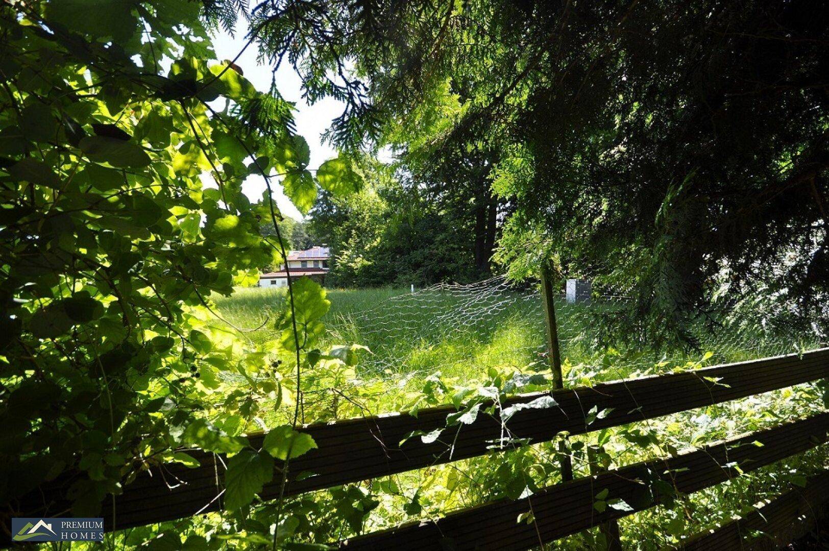 Einfamilienwohnhaus mit Zaunblick