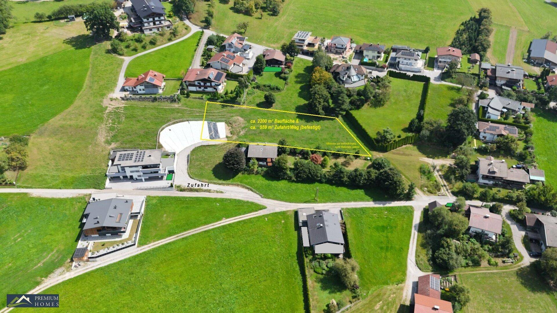 BREITENBACH am Inn - KLEINSÖLL - Baugrundstück 2759 m²