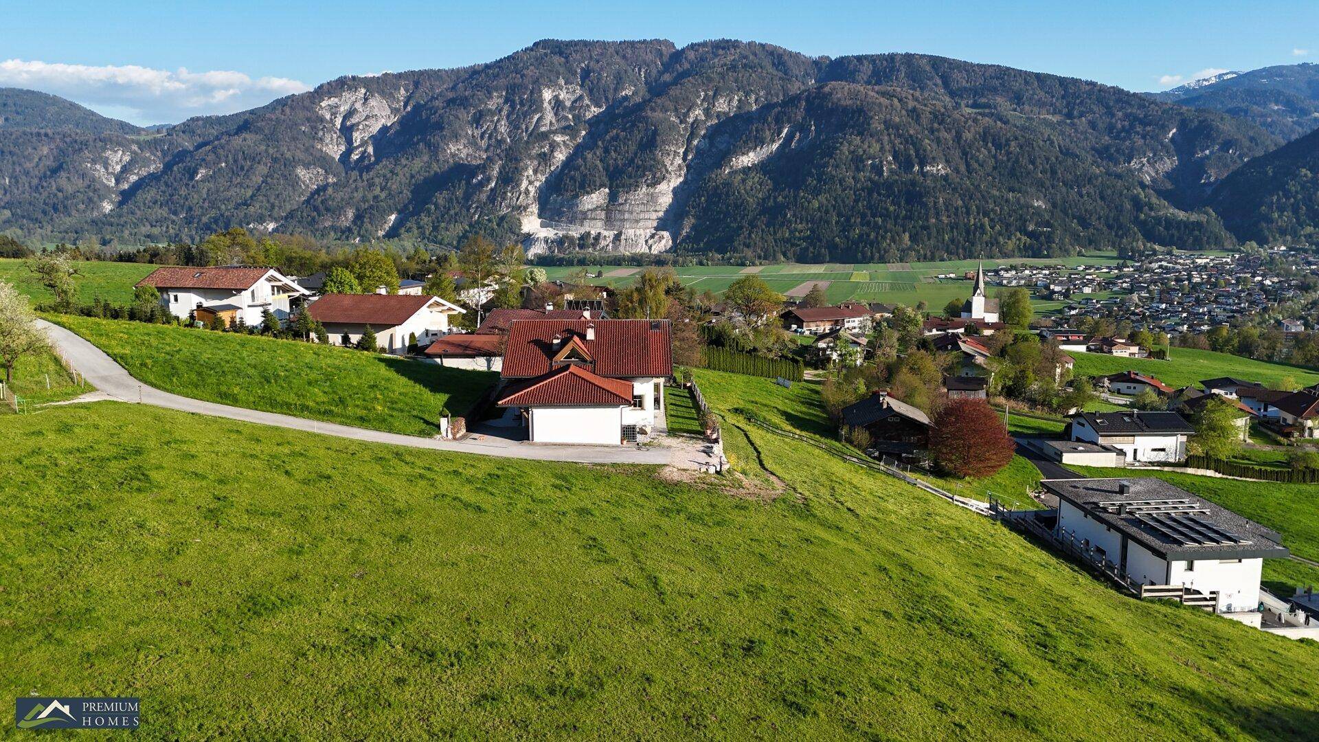 BREITENBACH am Inn - KLEINSÖLL - Baugrundstück 600 m² - Drohnenaufnahme