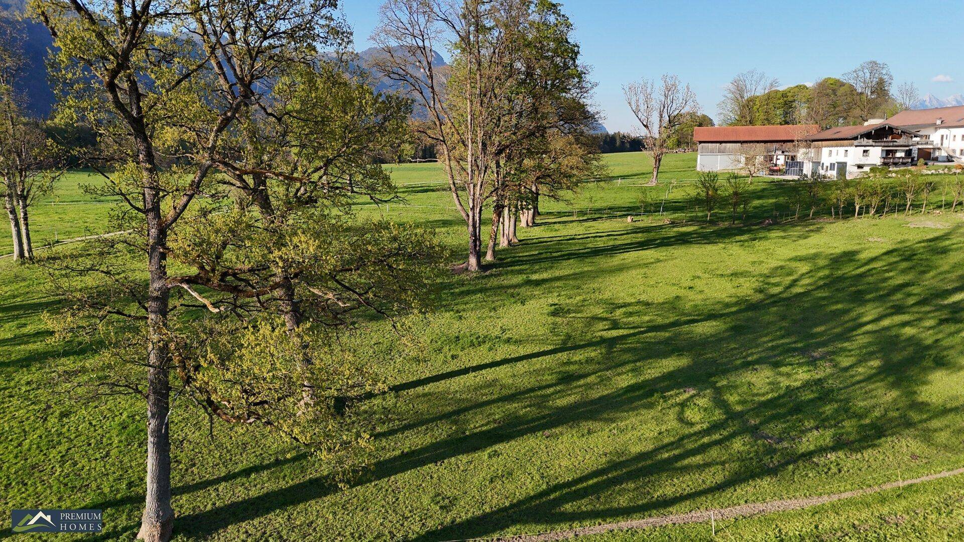 BREITENBACH am Inn - KLEINSÖLL - Baugrundstück 600 m² - Drohnenaufnahme