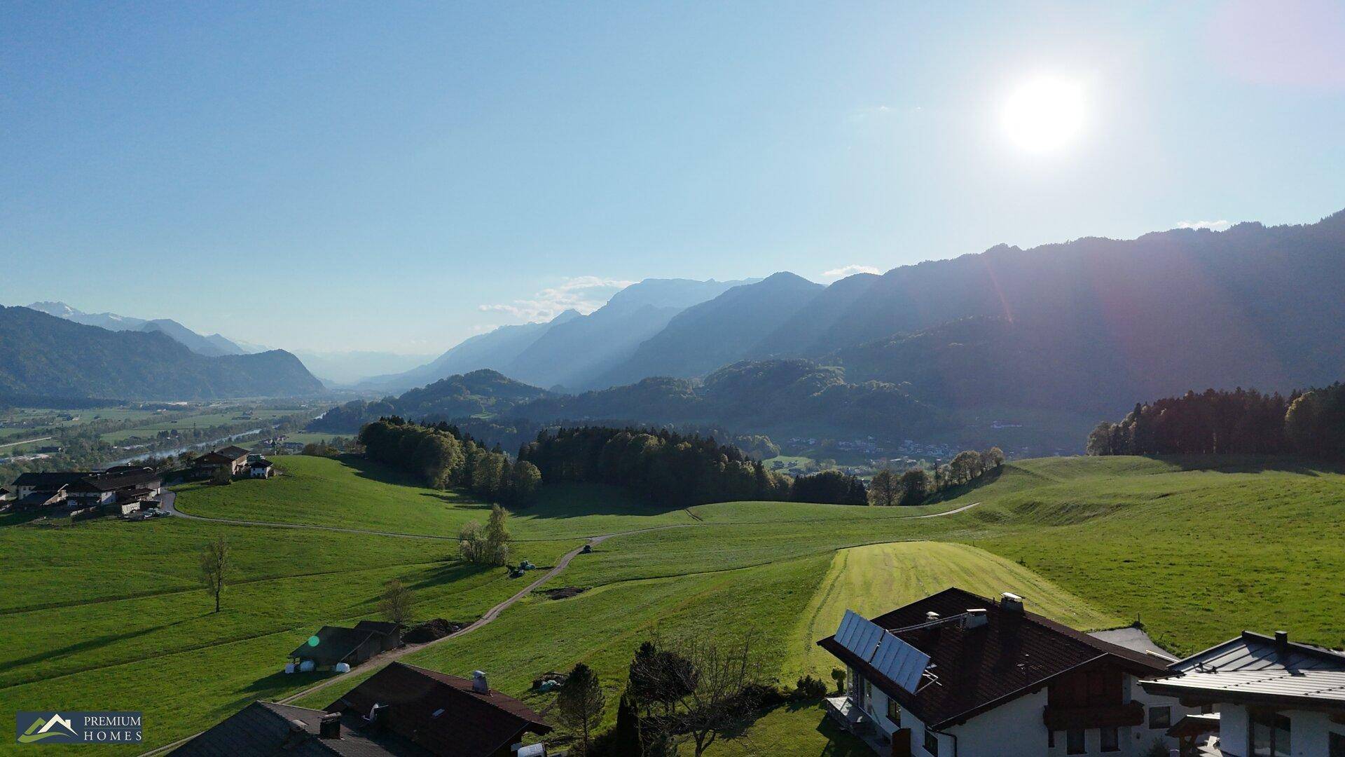 BREITENBACH am Inn - KLEINSÖLL - Baugrundstück 600 m² - Drohnenaufnahme