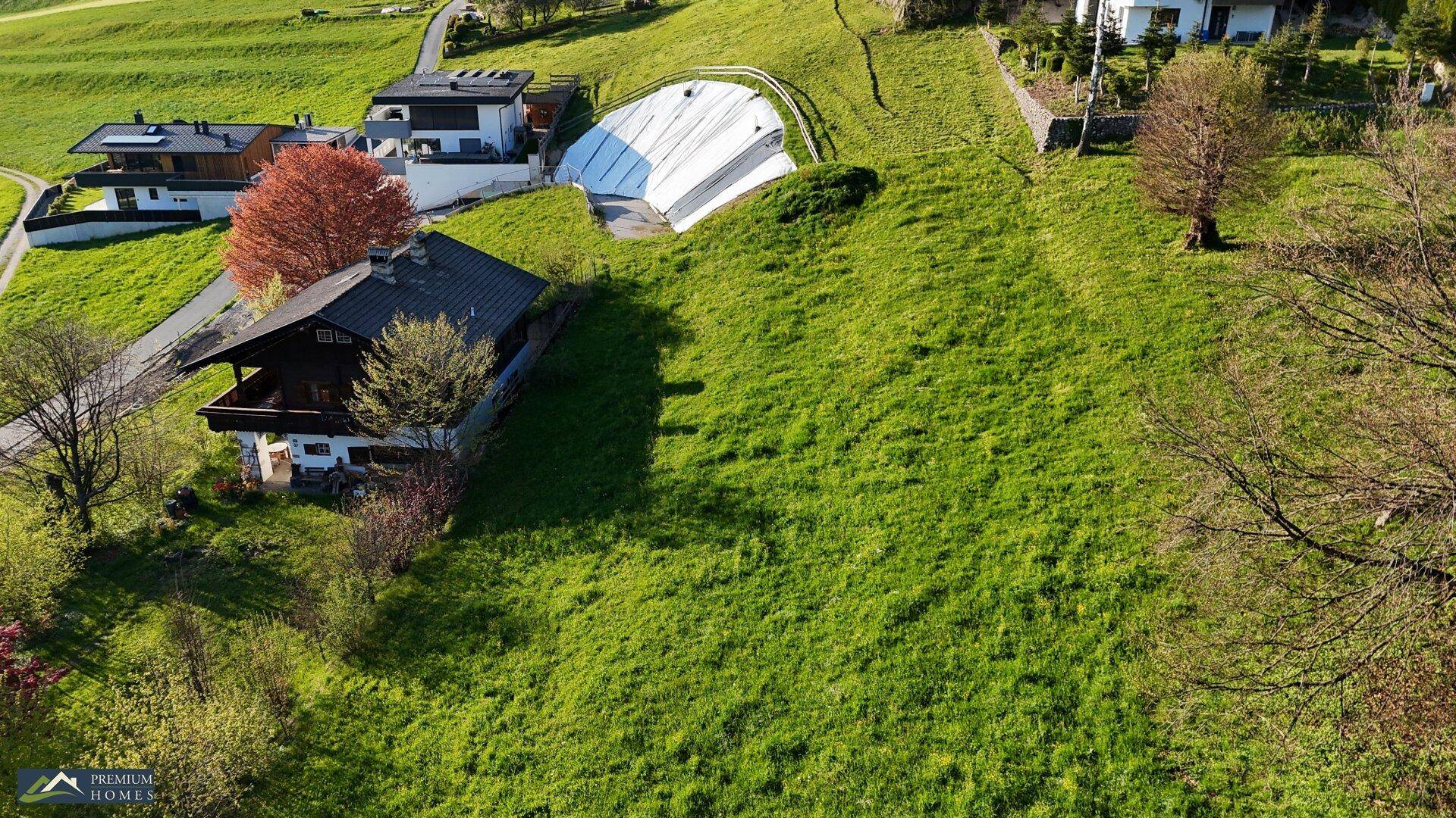 BREITENBACH am INN - KLEINSÖLL - VIER Baugrundstücke 500 m² bis 750 m² - Größe noch wählbar! - Drohnenfotos