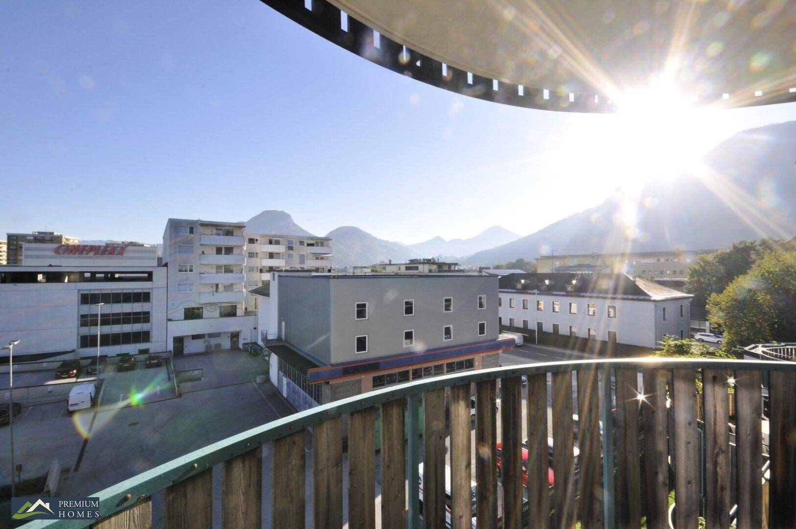 Wörgl 3 Zimmer Wohnung - Aussicht Balkon - Richtung Nordosten