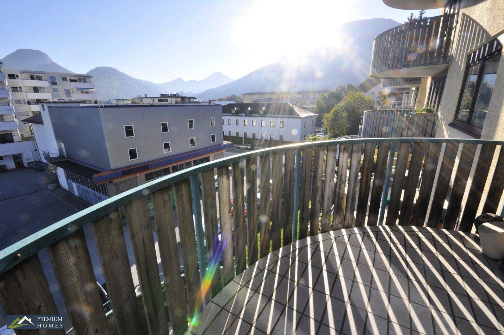 Wörgl 3 Zimmer Wohnung - Aussicht Balkon - Richtung Nordosten