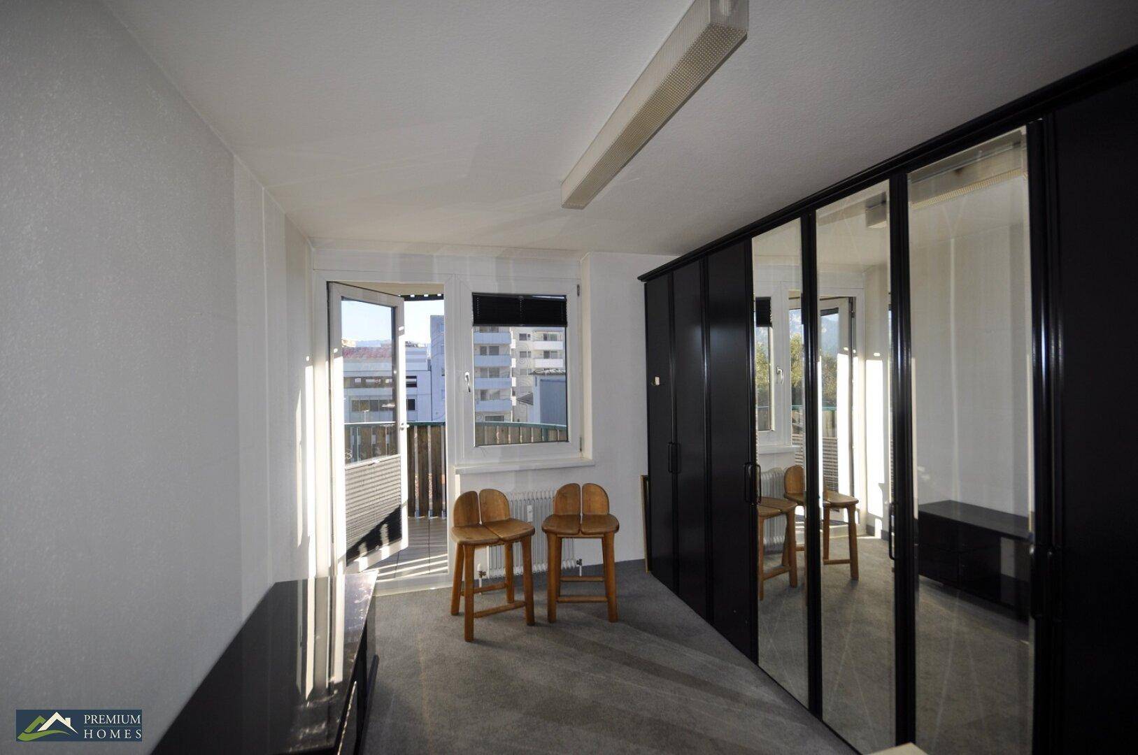 Wörgl 3 Zimmer Wohnung - Zimmer 2 ohne Beschattung.
