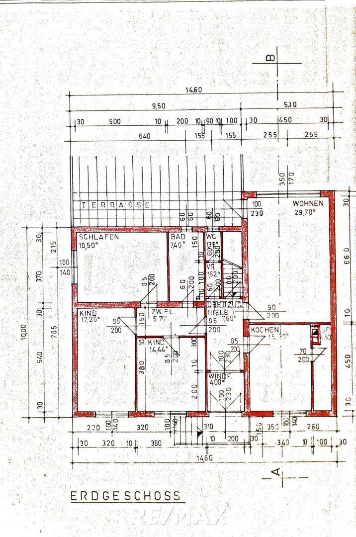 Plan Erdgeschoss