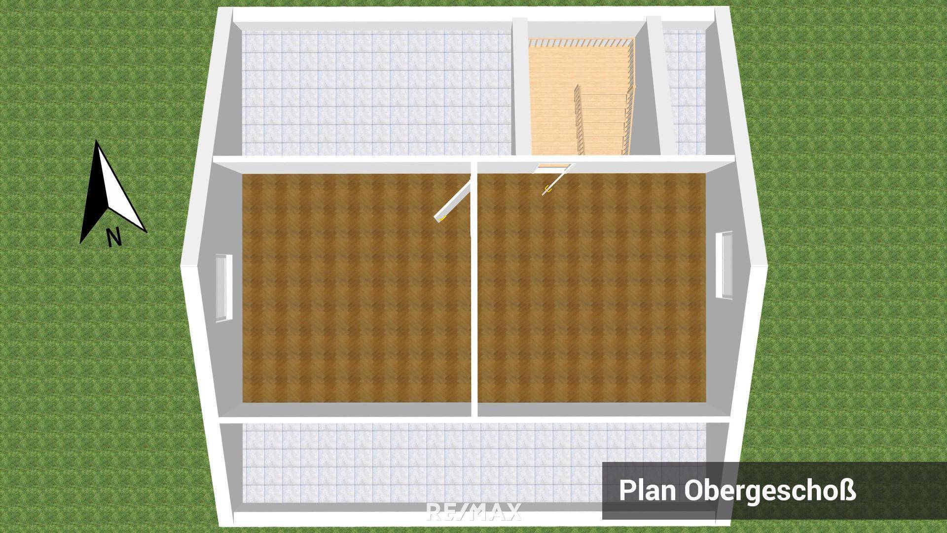 Plan Obergeschoß