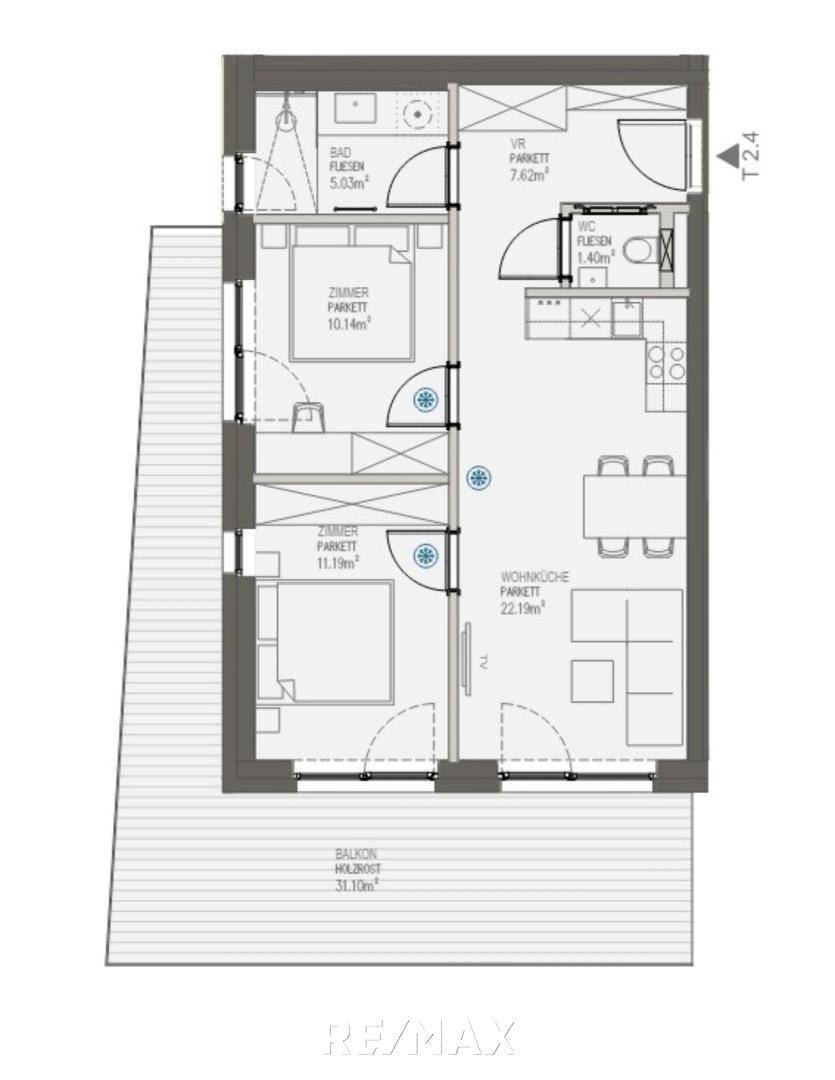 Plan Wohnung