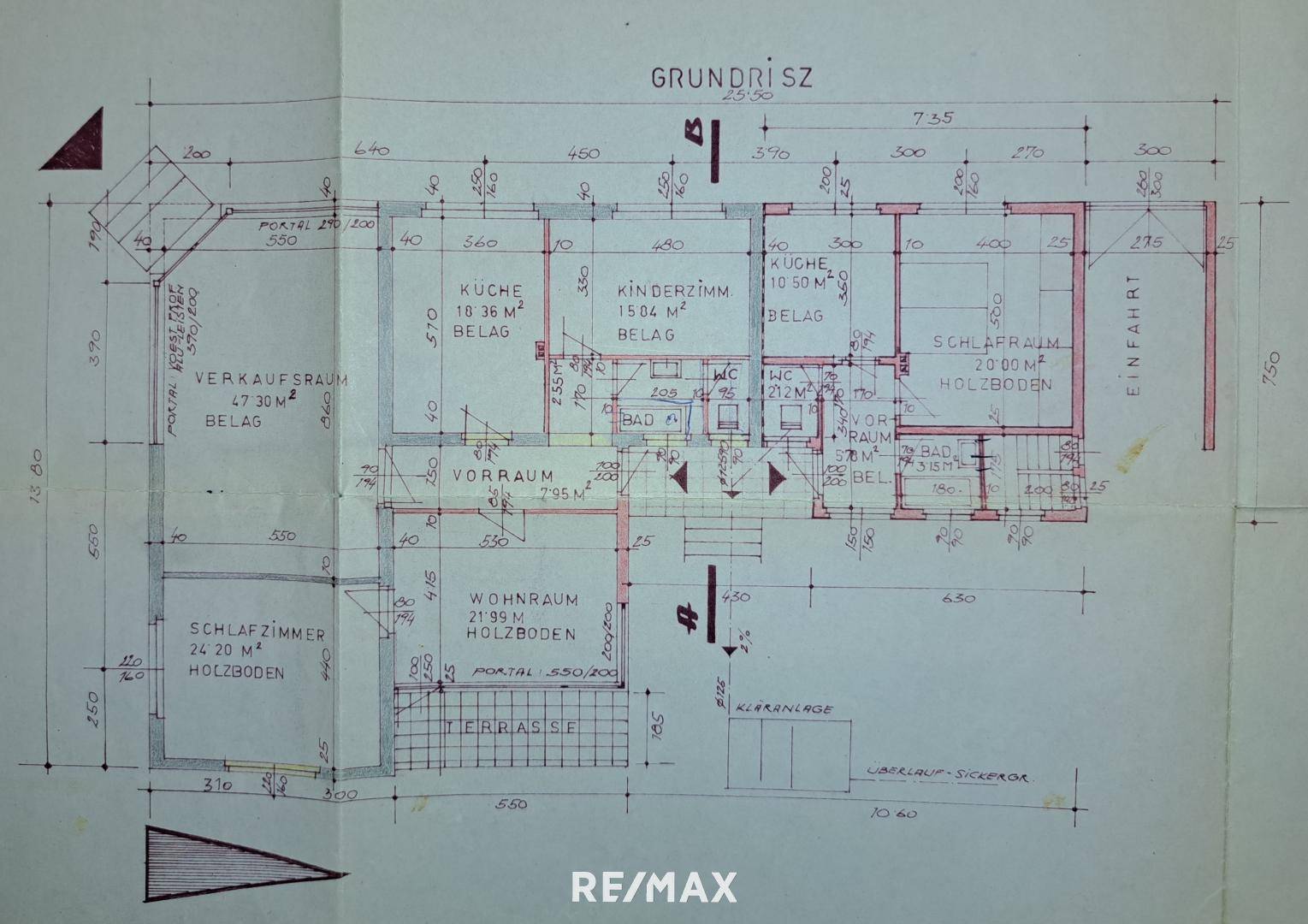 Original Grundriss