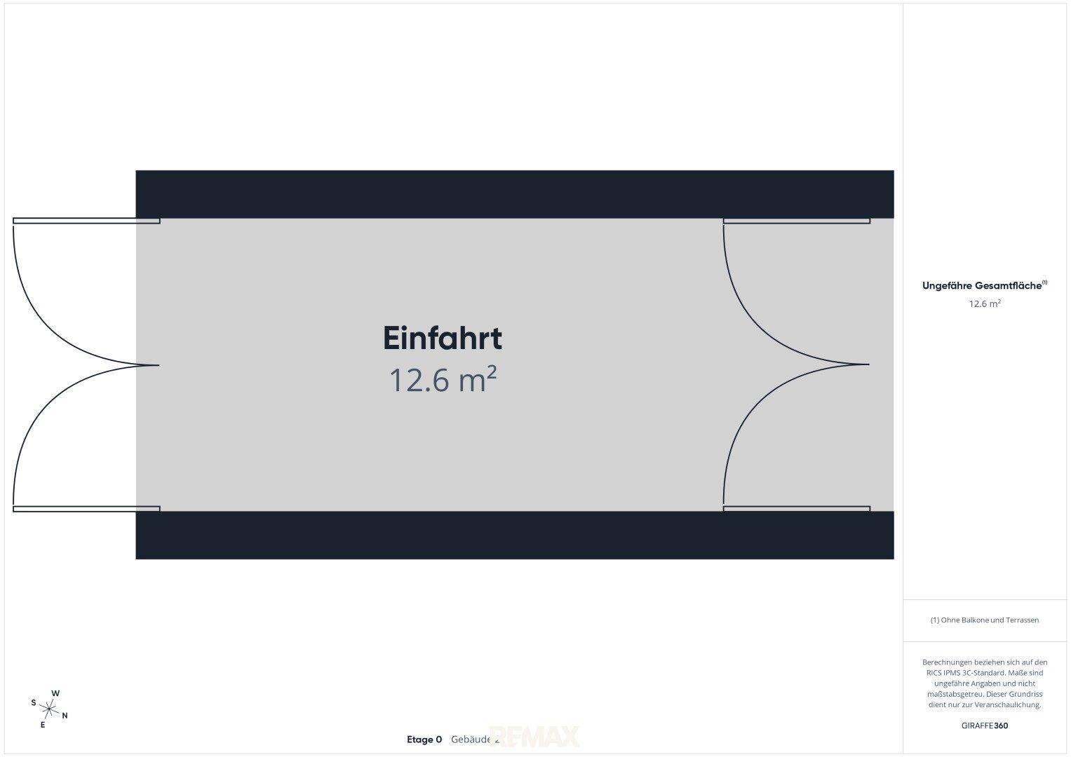 Grundriss Einfahrt