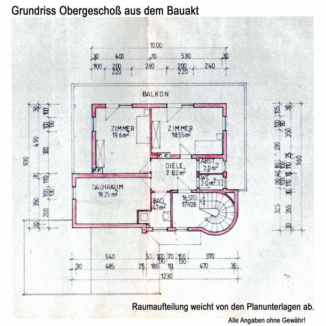Grundriss OG, Mehrfamilienhaus in Walchsee