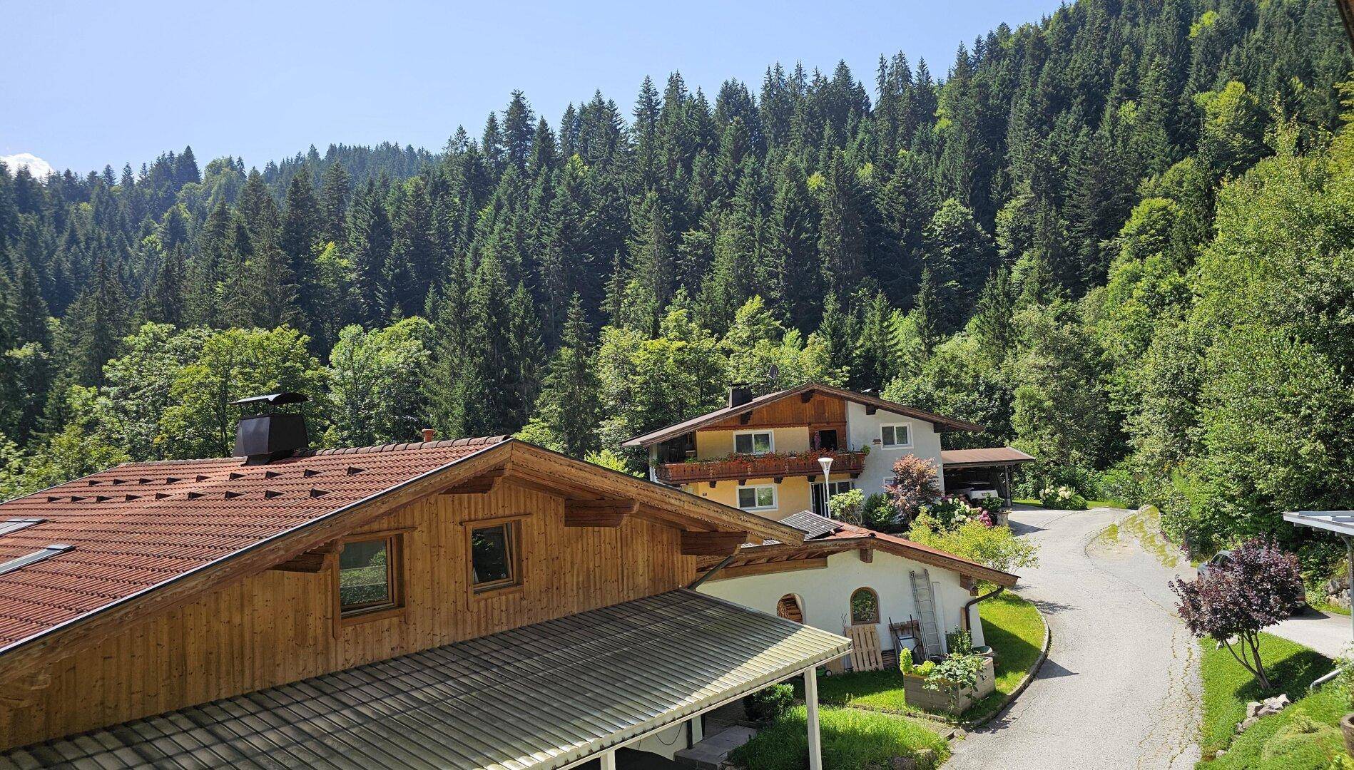 Ausblick Südwesten, Zweifamilienhaus in Hopfgarten