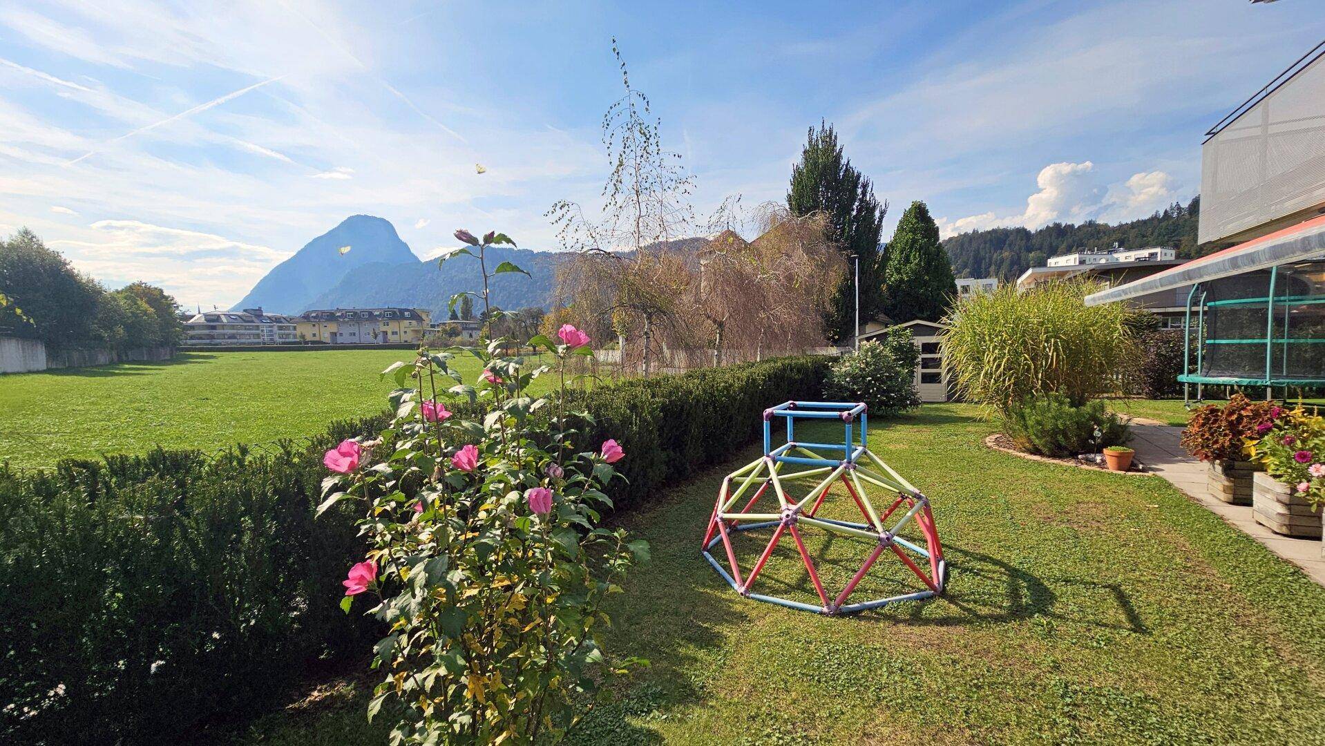 Garten im Herbst Blick Pendling, Schöne 3-Zimmer Gartenwohnung Kufstein