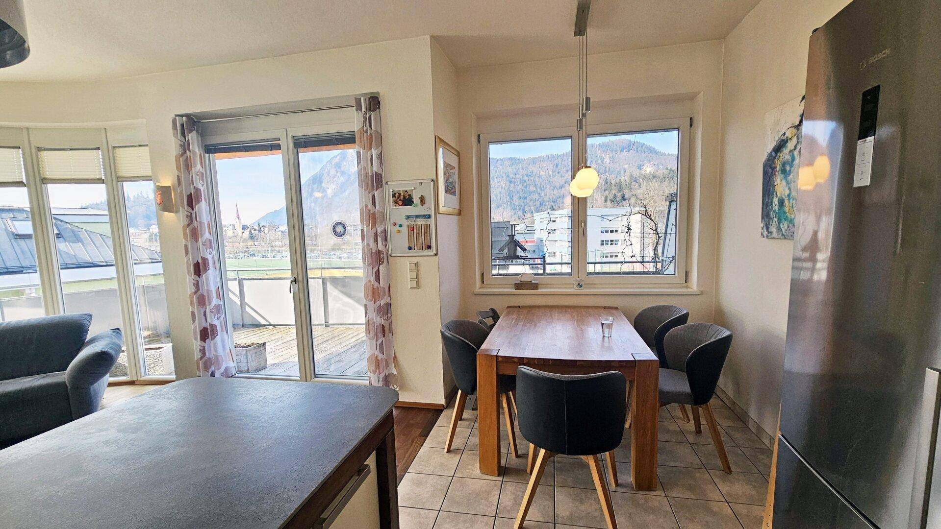 Essbereich, 4-Zimmer Dachgeschoßwohnung Kufstein