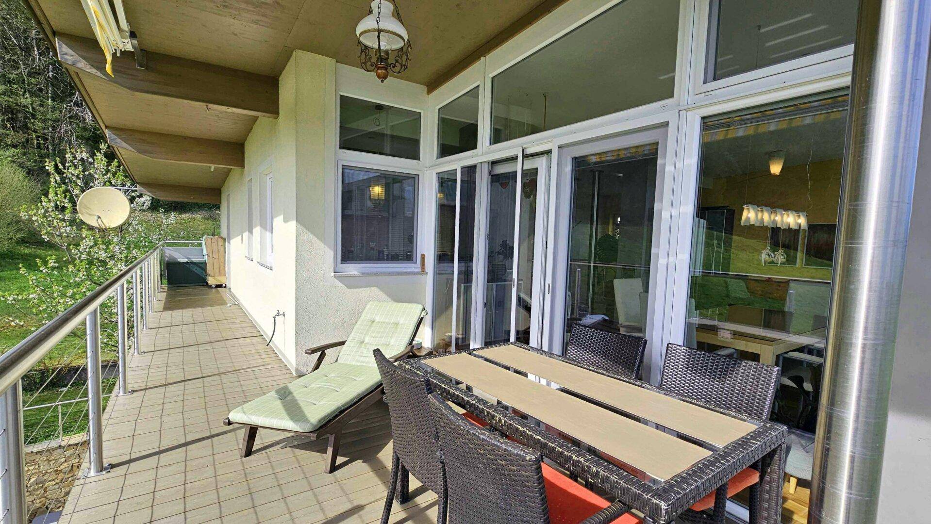 Balkon/Terrasse, Wohnung3 DG, Mehrfamilienhaus Angerberg