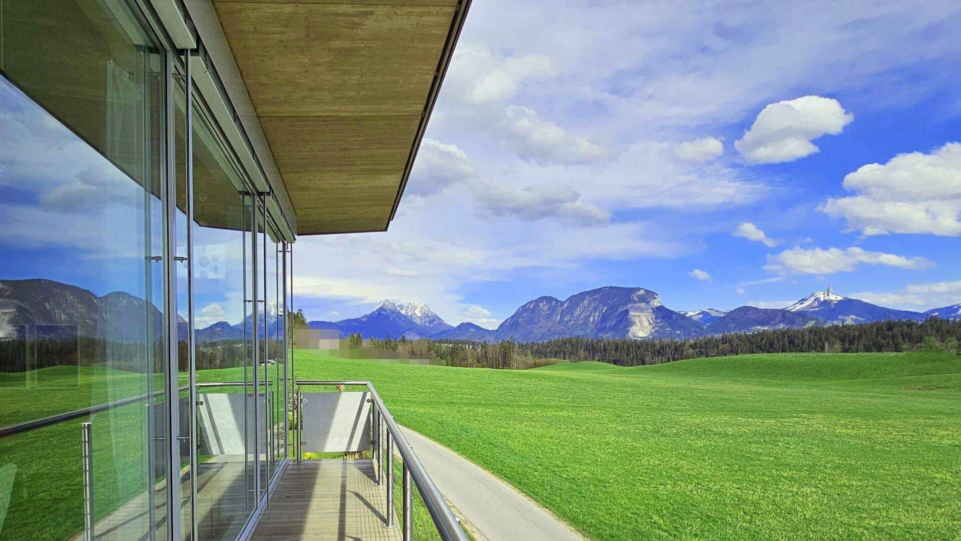 Ausblick, Mehrfamilienhaus Angerberg