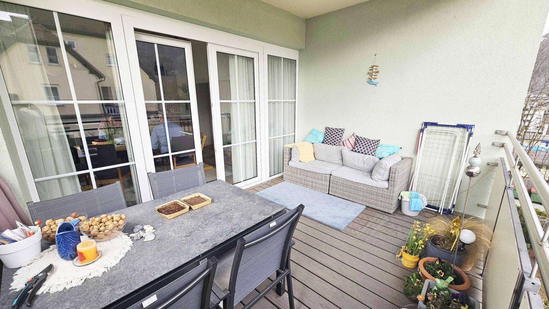 große Terrasse