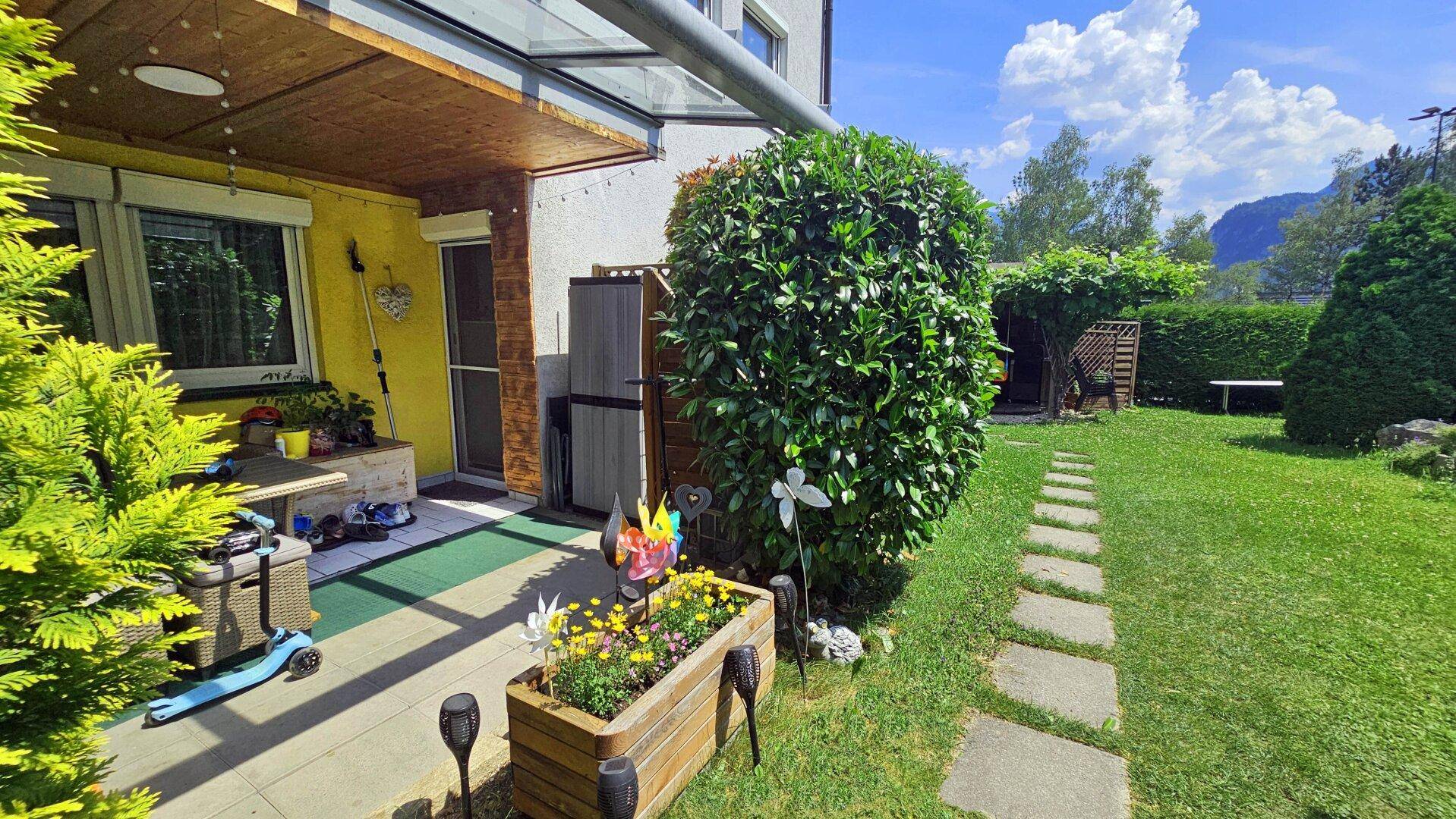 Schöne 3-Zimmer-Gartenwohnung mit Stellplatz, Kufstein - Mehr