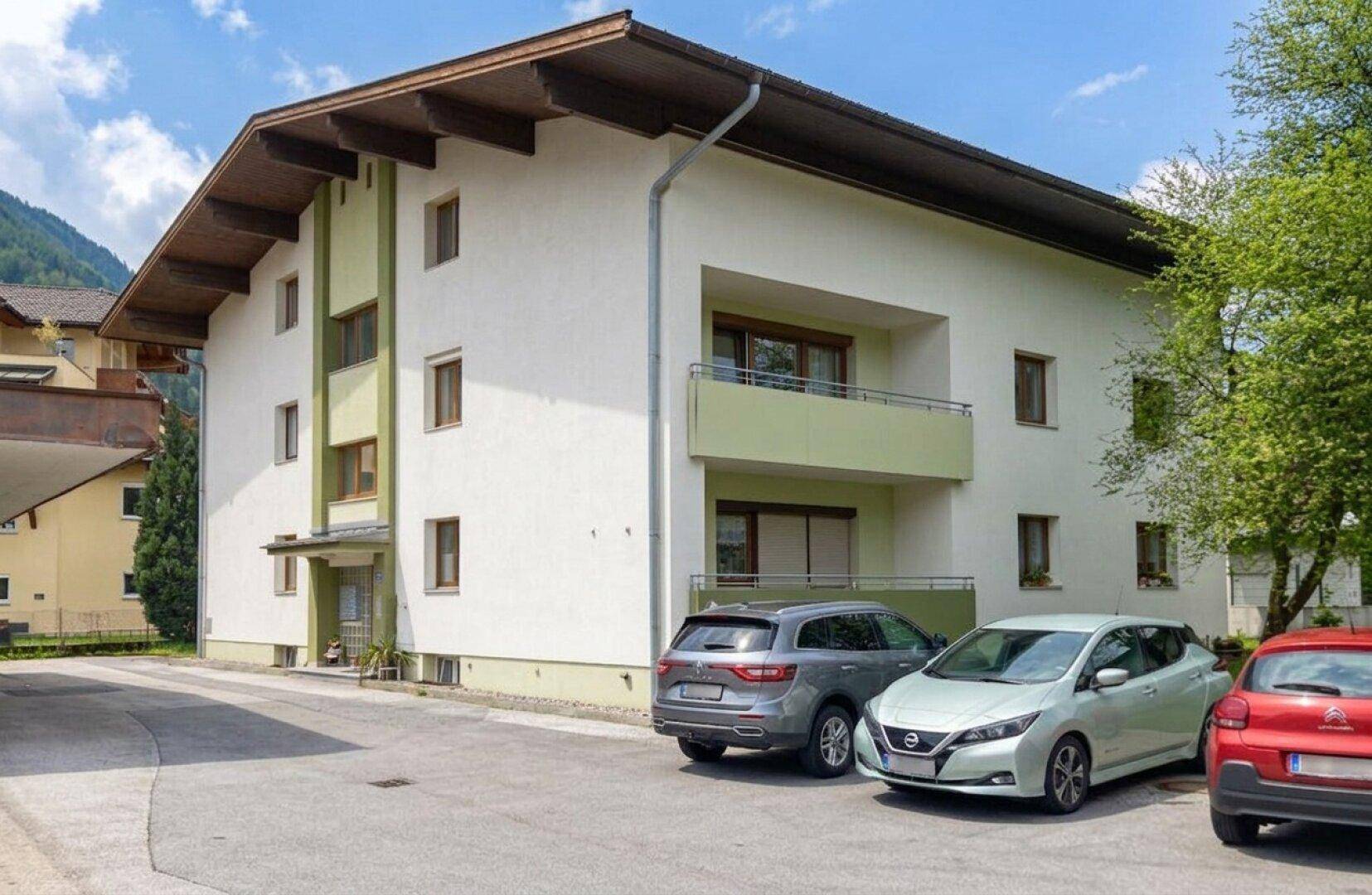 Ansicht Wohnhaus, Mietwohnung Kufstein mit Stellplatz