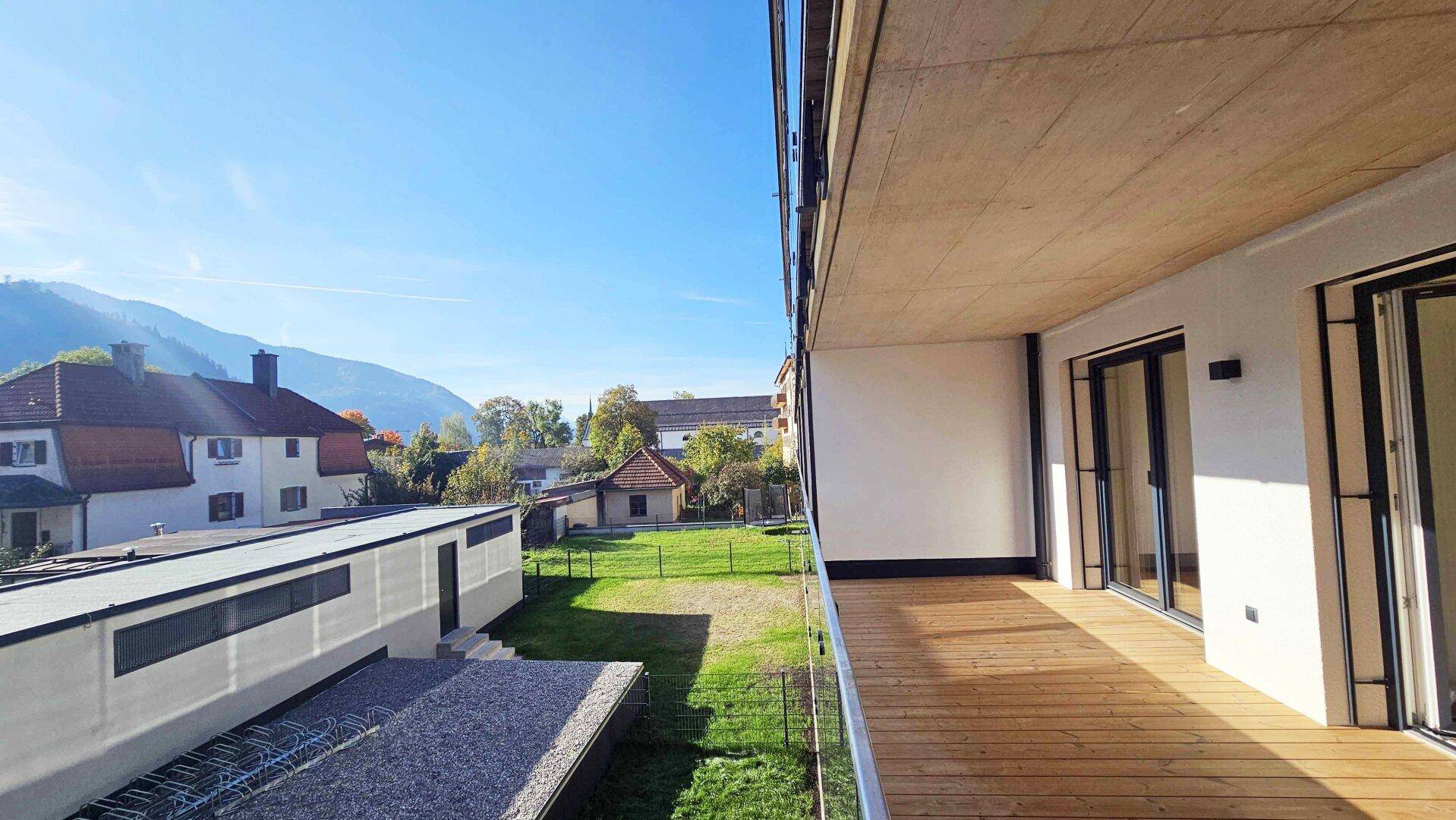 Ausblick zur Stadt Kufstein, Erstbezug Mietwohnung Kufstein, Professor Schlosser-Straße