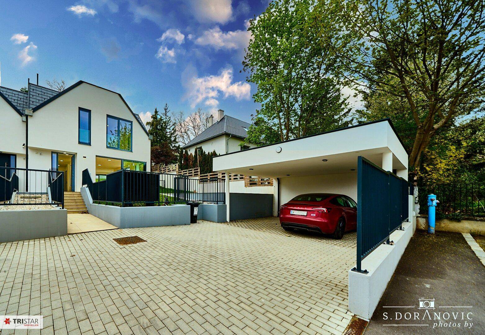 NEU! ++ Gießhübl/Maria Enzersdorf ++ Exklusives Haus mit Pool, Garten, Dachterrasse &amp; 2 Carport-Stellplätzen ++ Vollunterkellert ++ inkl. Küche ++ - Ansicht 5