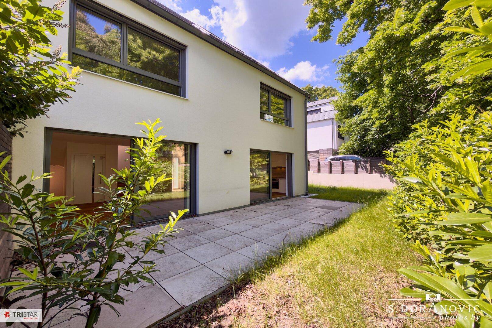 Zum Verkauf: Exklusive Doppelhaushälfte mit Aufzug, Keller, Garten &amp; Terrassen in 2372 Gießhübl – Neubau 2022, sofort bezugsfertig! - Widok 3