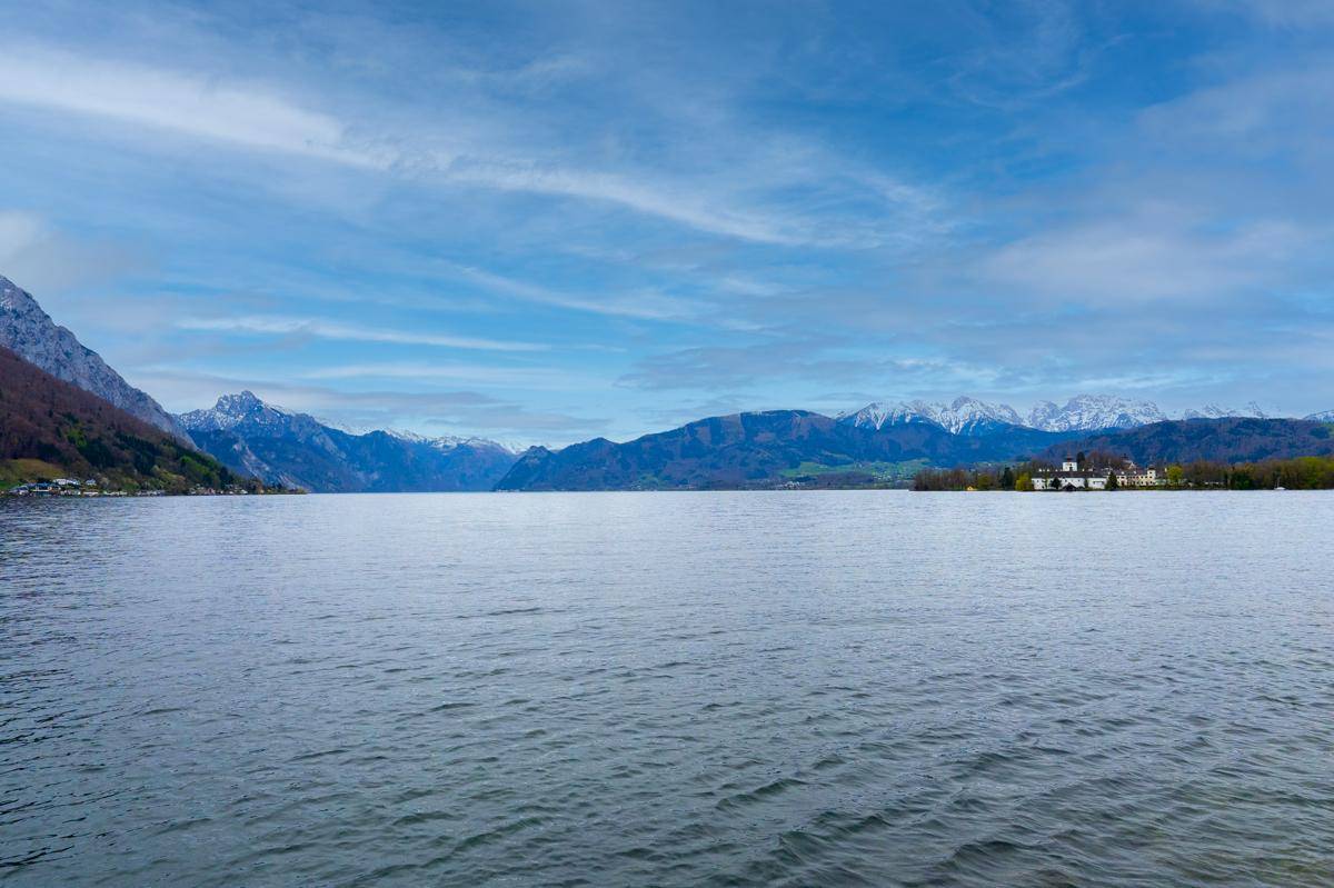 Ausblick auf den Traunsee