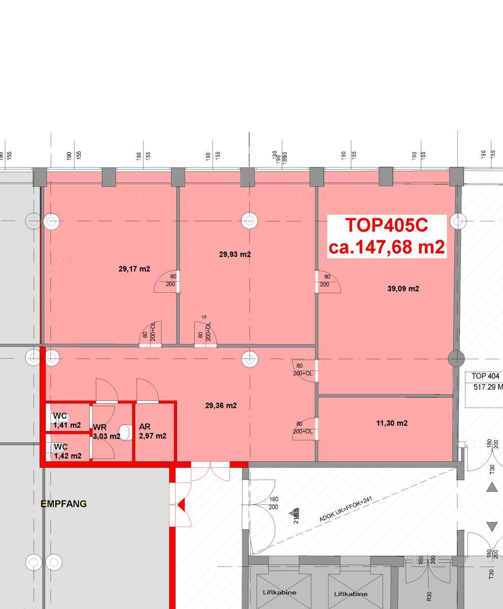 Grundriss Top E4,05c