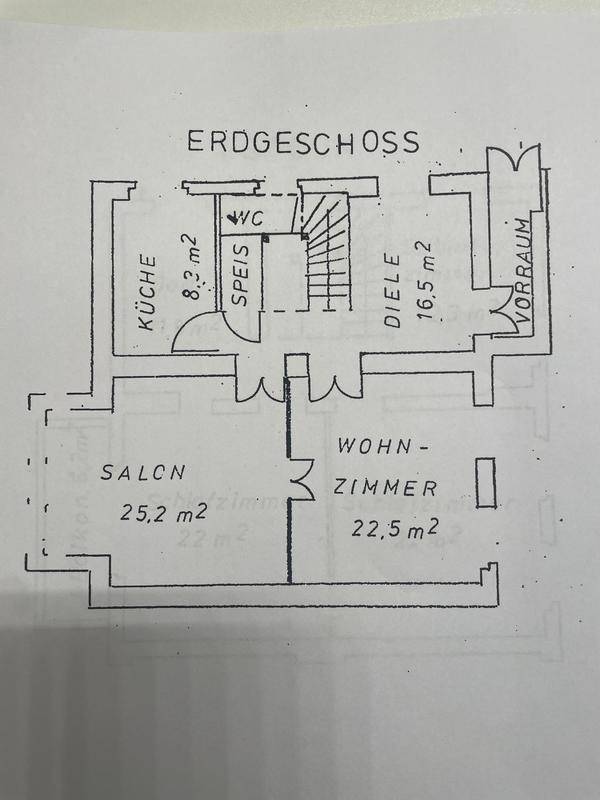 Plan Erdgeschoss