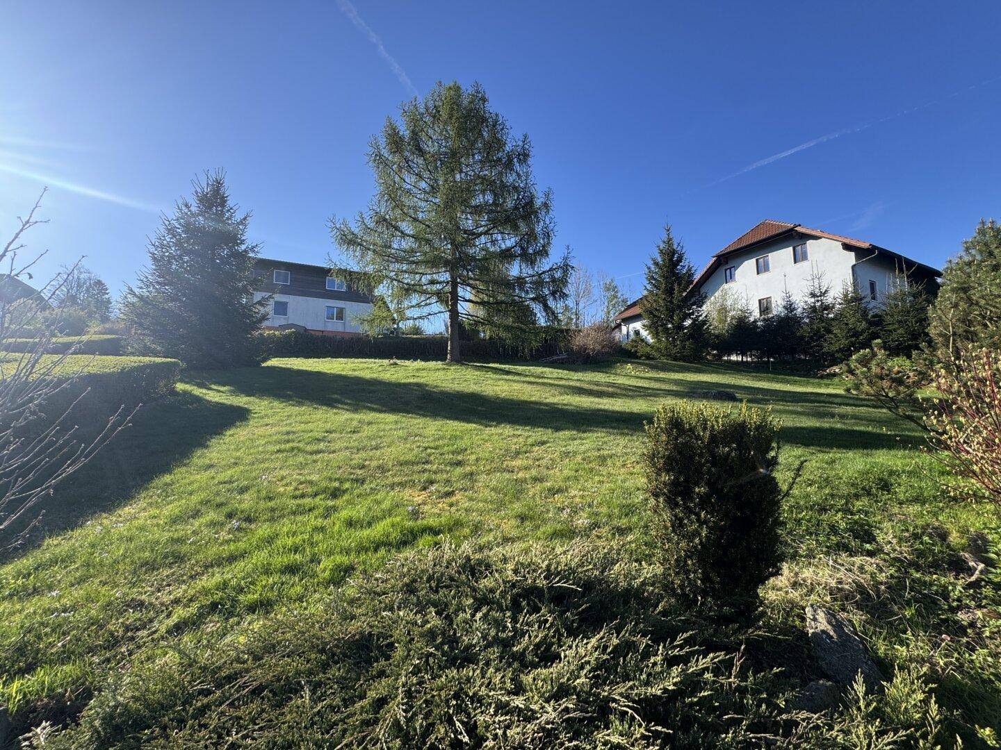 Verkauf einer schönen Bauparzelle in Eidenberg mit Fernblick - Ansicht 2