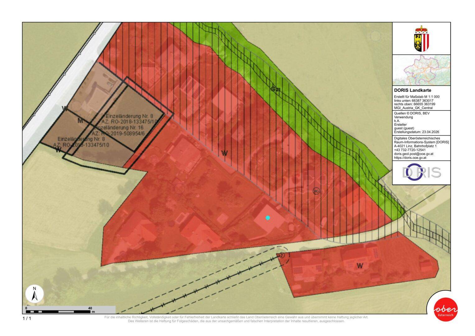 Verkauf einer schönen Bauparzelle in Eidenberg mit Fernblick - Ansicht 6