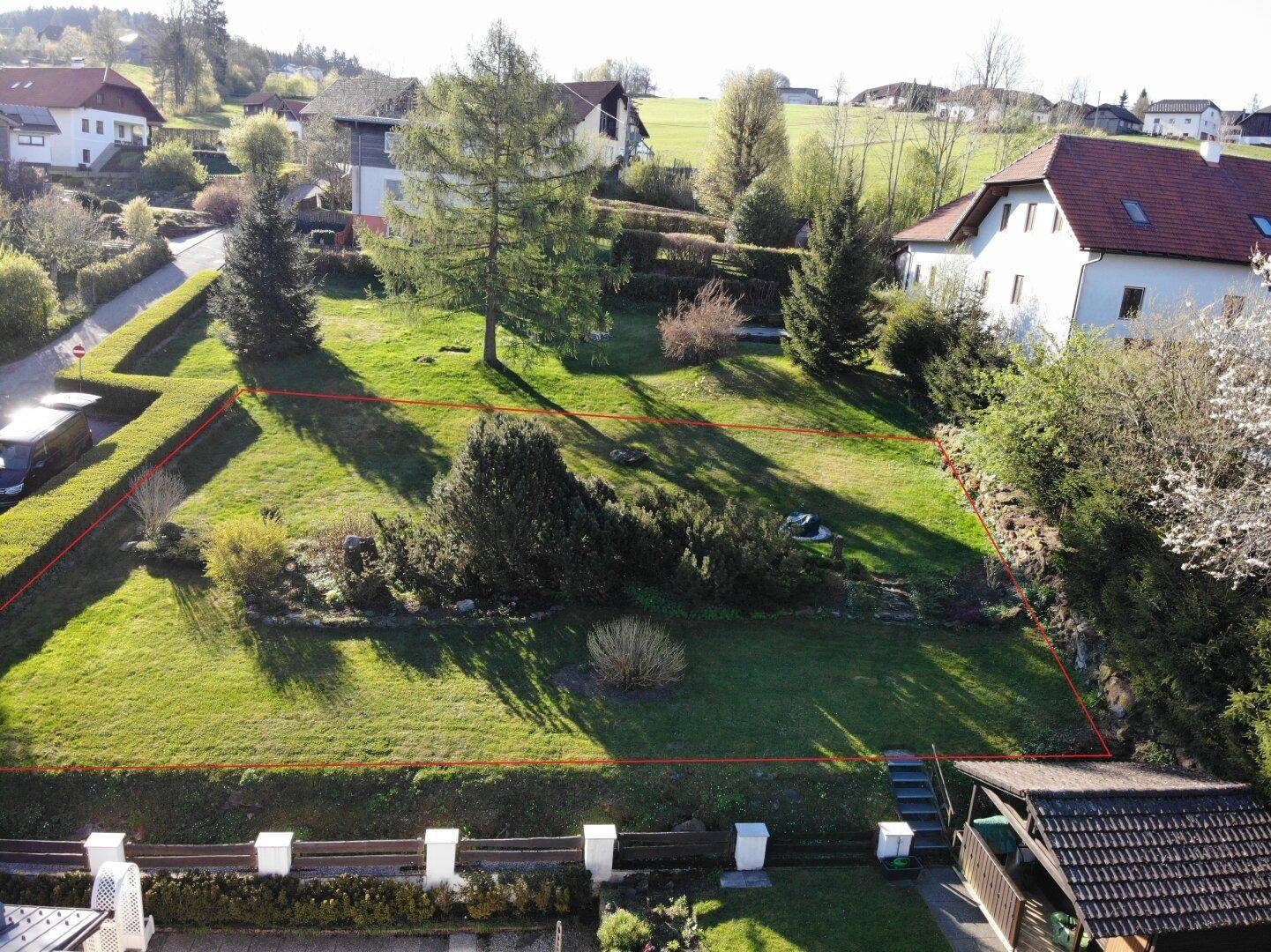 Verkauf einer schönen Bauparzelle in Eidenberg mit Fernblick - Ansicht 5