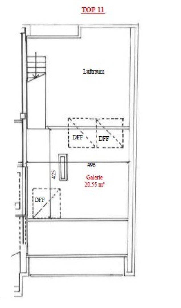 Plan Top 11 - Galeriegeschoss