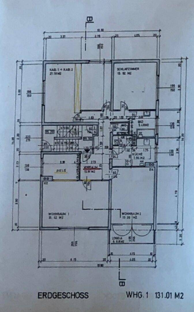 Ausführungsplan 1972