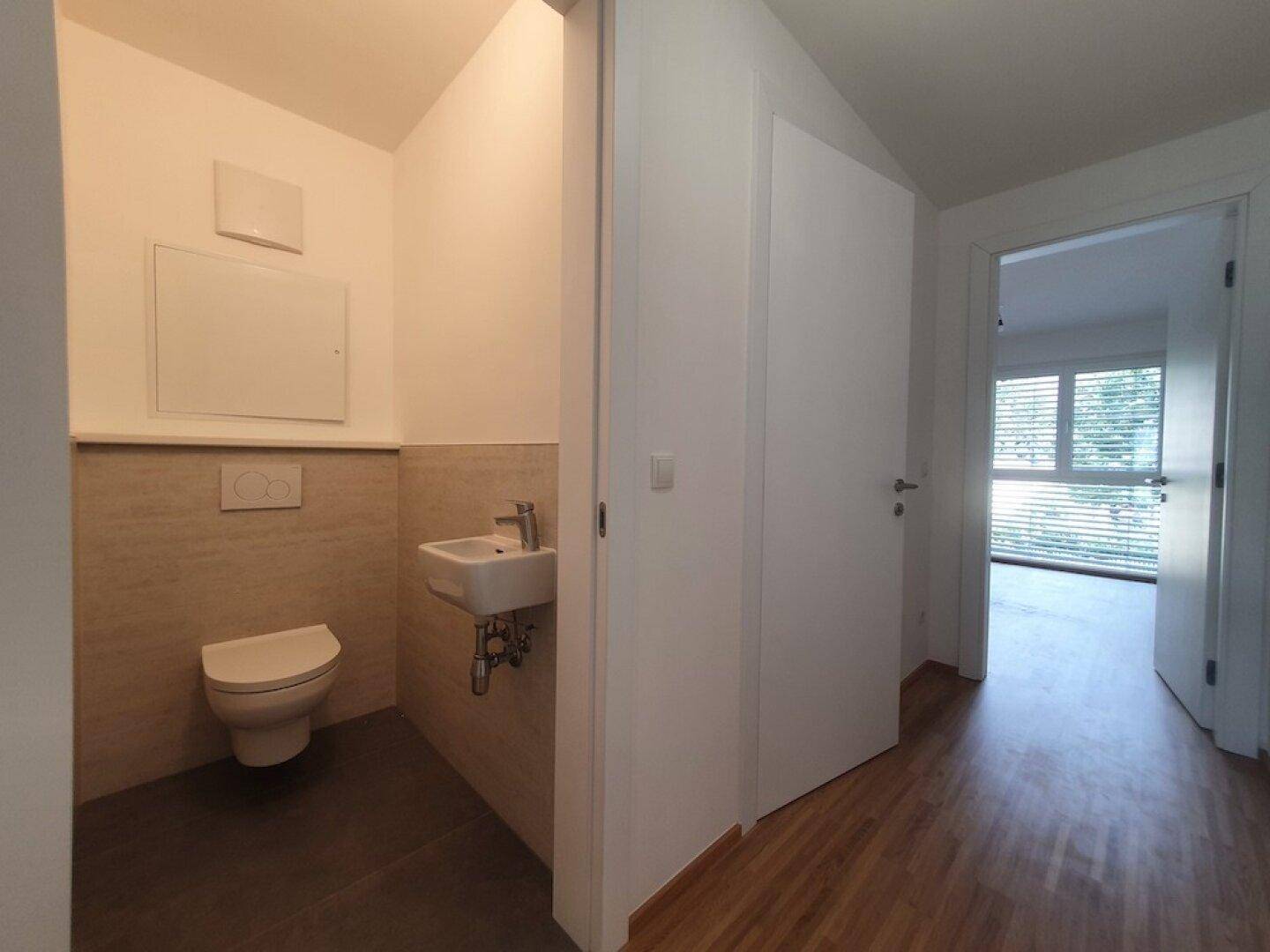 Vorraum, WC, Bad, Schlafzimmer